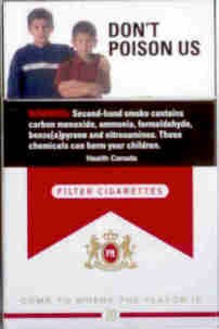 Marlboro No Name Red Full Flavor cigarettes hard box